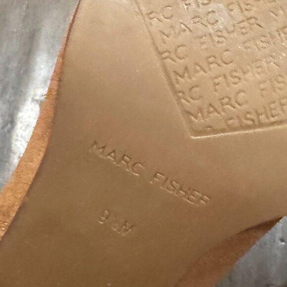 Marc Fisher LTD Alva Pointy Suede Toe Bootie Size 9.5 - Picture 10 of 12